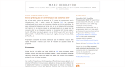 Desktop Screenshot of marcherrando.com